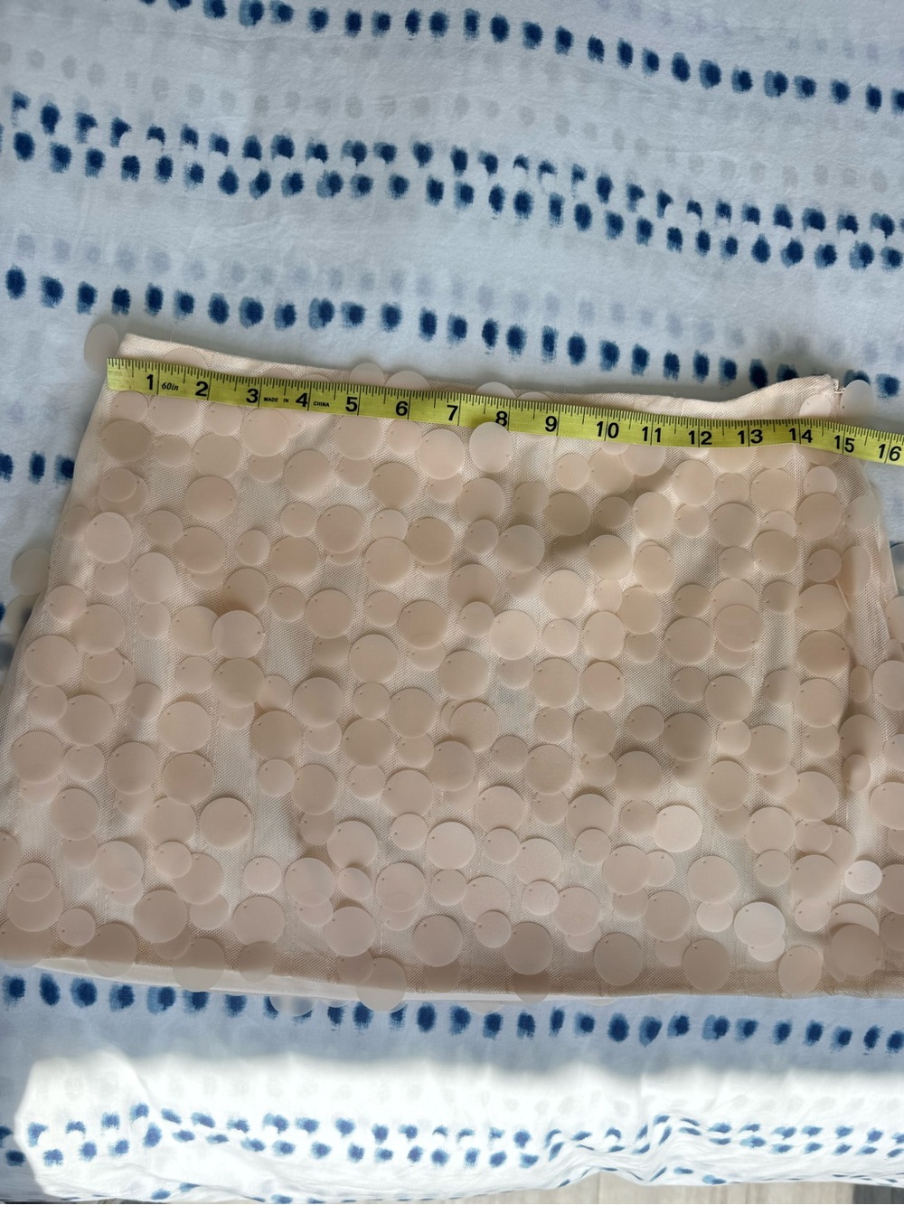 12th Tribe Miramar Blush Payette Mini Skirt - Size M - Picture 16 of 16
